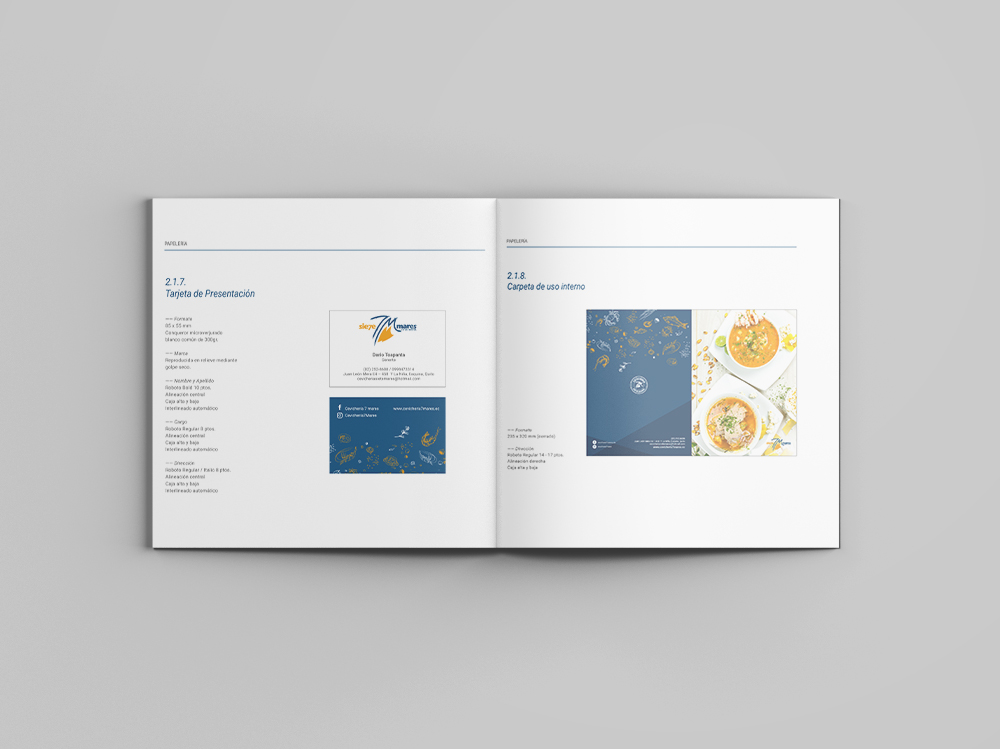 brand manual restaurant